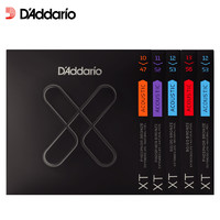 D'Addario 达达里奥 XTAPB1356 磷铜民谣吉他琴弦防锈镀膜 手感较粗13-56美产原装进口[升级版] XTAPB1356