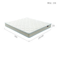 百亿补贴：KUKa 顾家家居 天然乳胶床垫独立静音弹簧椰棕床垫双面睡床垫家用M0099S