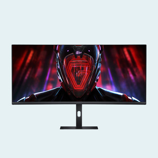 米粉节：Xiaomi 小米 C34WQBA-RG 34英寸 FreeSync 显示器（3440*1440、180Hz、95%DCI-P3）