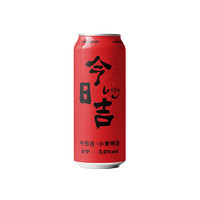 有券的上：PANDA BREW 熊猫精酿 今日“大”吉啤酒德式小麦 500mL*6罐