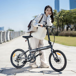HIMO 城市折叠自行车 F20 灰色 1辆/箱