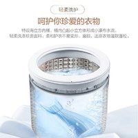 Haier 海尔 智家波轮洗衣机全自动10KG大容量轻柔洗护除螨洗健康桶自洁内