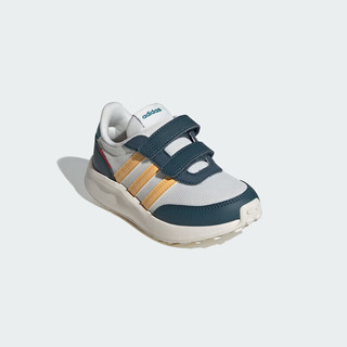 阿迪达斯（adidas）童鞋春款男女儿童休闲魔术贴运动鞋 IE8834绿 12K/30.5码/180mm 