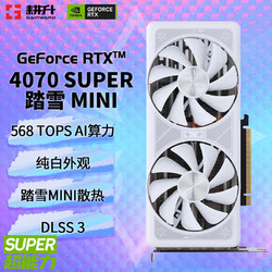 GAINWARD 耕升 GeForce RTX 4070 SUPER/RTX 4070 12GB 支持DLSS 3
