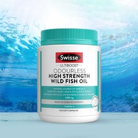 SWISSE 斯维诗1500mg鱼油+钙维生素D老年人群 鱼油400粒+柠檬酸钙维生素D150粒