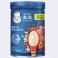 88VIP：Gerber 嘉宝 米粉 国产版 4段 番茄牛肉味 250g