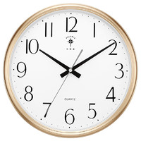 POLARIS 北极星 挂钟客厅简约创意石英钟时尚卧室钟表现代时钟欧式挂表30*30cm