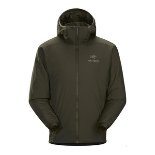 ARC'TERYX 始祖鸟 ARC'TERYX始祖鸟棉服男士AtomLT连帽夹克户外防水保暖轻量_733 XS 神秘绿Anecdote