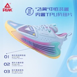 PEAK 匹克 猎影1.5PRO篮球鞋男秋季新款低帮元力弹实战球鞋缓震男士运动