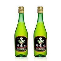 百亿补贴：竹叶青 酒 45度 玻瓶竹叶青酒 475ml*2瓶 山西大竹 露酒