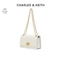 百亿补贴：CHARLES & KEITH CHARLES&KEITH春夏新品女士链条单肩小方包CK2-20840464-10