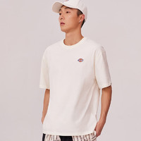 Dickies 帝客 简约小logo全棉短袖男女T恤多色可选DK010991 白鹭白 XXL