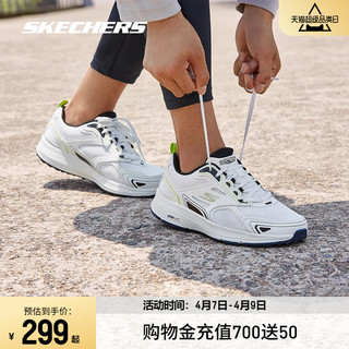 SKECHERS 斯凯奇 Go Run Consistent 女子跑鞋 128075/BKPK 黑粉 36