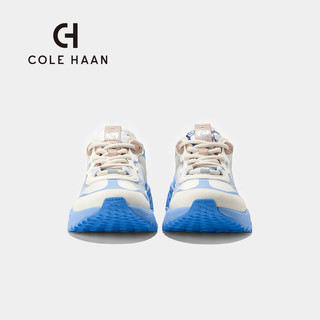 colehaan/歌涵 女士运动鞋 24年春夏季时尚休闲蓝色缓震老爹鞋W29041 天蓝色/白色 38.5