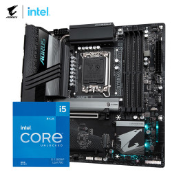 gigabyte技嘉主板cpu套装主板电竞雕wifib760maorusproaxddr4i512600