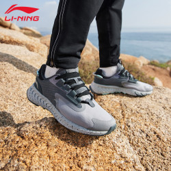 lining李宁运动跑鞋男子春秋新款户外越野鞋登山徒步健身运动休闲跑步