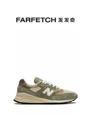 new balance 男女通用998 Olive 运动鞋FARFETCH发发奇