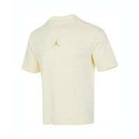NIKE 耐克 Jordan 运动训练休闲短袖T恤 男款 米色 FQ0359-113