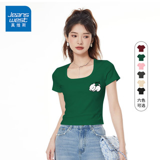 JEANSWEST 真维斯 短袖t恤  女