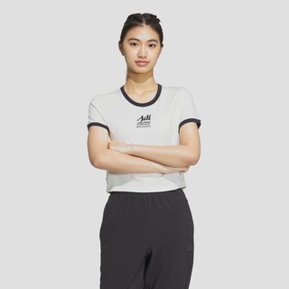 adidas 阿迪达斯 W Logo Tee女士舒适耐磨运动休闲短袖T恤