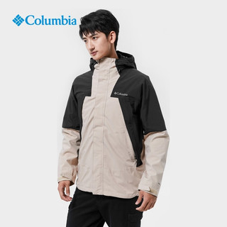 Columbia哥伦比亚户外男奥米金点热能防水冲锋衣三合一外套WE8186 271 L(180/100A)