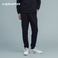 HONMA 【都市机能】高尔夫服饰男士长裤休闲束脚运动裤 黑色 L