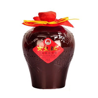 女儿红 绍兴黄酒绍兴酒三年陈1L*1坛花雕酒2斤坛装黄酒可浸泡阿胶