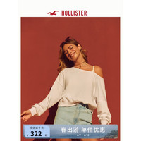 HOLLISTER24春夏宽松高腰仿旧浅色牛仔妈咪短裤 女 355852-1 撕裂款，浅色水洗 00 (160/60A)