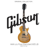 Gibson 吉普森美产AAA贴面 LP Standard 60S LB 柠檬色渐变电吉他