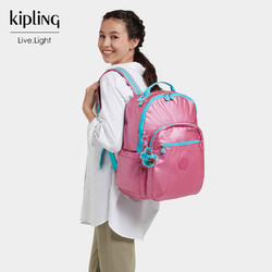 kipling 凱普林 男女輕便帆布包2024春季首爾包雙肩書包電腦包|SEOUL