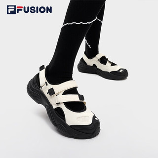 FILA FUSION斐乐潮牌玛丽珍凉鞋女鞋