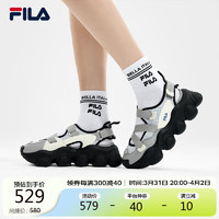 FILA 斐乐 女鞋运动凉鞋2024夏厚底增高休闲草莓凉鞋