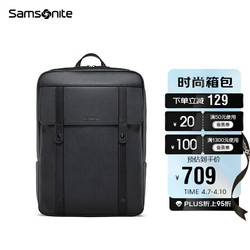 Samsonite 新秀丽 TOIDY系列 男士双肩包 TQ5*09001 黑色