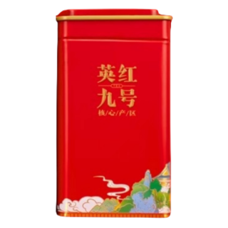 英德特产红茶23新茶冬片高香 英红九号红茶礼罐装 120g*1罐