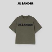 JIL SANDER 女士圆领短袖T恤 J02GC0001_J20215-1 军绿色 S