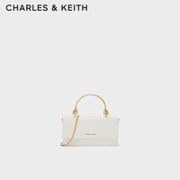 CHARLES & KEITH CHARLES&KEITH质感手提包小方单肩斜挎包包女包生日礼物送女友CK6-10840314-3 W