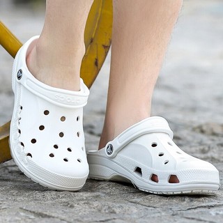 crocs 卡骆驰 洞洞鞋男鞋女鞋 夏季卡骆班运动鞋软底防滑凉鞋沙滩拖鞋