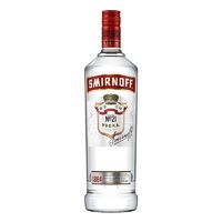 SMIRNOFF 斯米诺 名企严选 伏特加红牌洋酒Smirnoff Vodka小鸟 皇冠伏特加 700mL 1瓶