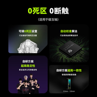 MelGeek赛博01磁轴键盘小蜜蜂rt自定义RGB无畏契约游戏cyber01瓦罗兰特电竞 CYBER01+10颗磁玉轴（送拔轴器） 有线 83