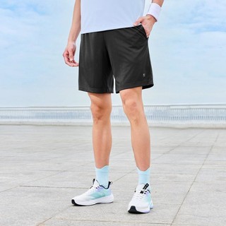 QIAODAN 乔丹 24年夏季男式运动裤轻盈透气运动休闲针织短裤