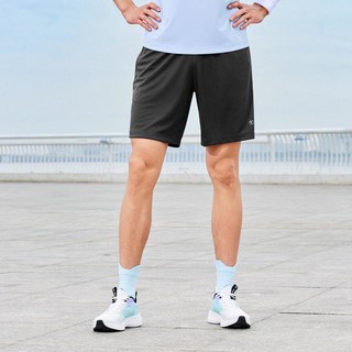 QIAODAN 乔丹 24年夏季男式运动裤轻盈透气运动休闲针织短裤
