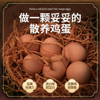 小蛋佳 农家鲜鸡蛋谷物鸡蛋农家鸡蛋无抗鸡蛋 30枚装1.5kg