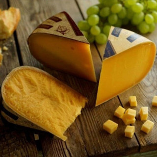 牧森（SHPSON）浓味成熟高达奶酪190g 原制帕玛森硬干酪即食车轮芝士烘焙原料