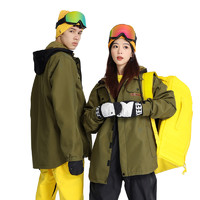 COSONE 单板滑雪服教练夹克假两件防水防风男女单双板户外滑雪衣