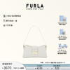 芙拉（FURLA）FURLA芙拉METROPOLIS牛皮小号女士时尚链条斜挎包 棉花糖白