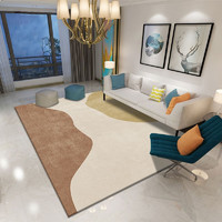 布迪思 地毯客厅卧室茶几沙发地毯可北欧简约现代满铺加厚短绒防滑 幻境-3 140*200cm