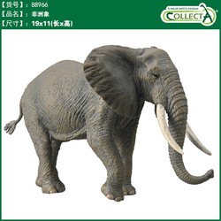 COLLECTA 英国CollectA我你他仿真野生动物合集模型玩具认知 88966非洲象