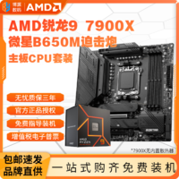 百亿补贴：AMD 锐龙R9 7900X盒装微星B650M MORTAR WIFI CPU+主板套装