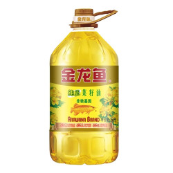 金龙鱼纯正菜籽油5l非转基因食用油大桶装家用粮油