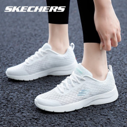 skechers斯凯奇女鞋运动早春新款时尚百搭女运动鞋休闲鞋wht37